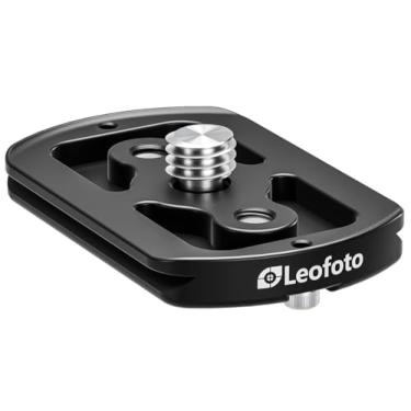 Imagem de Leofoto Placas de base QR da série P, base de cabeça de ligação rápida, parafusos anti-torção, compatível com Arca (P-LH47)