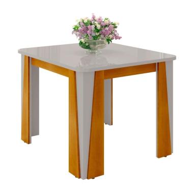 Imagem de Mesa de Jantar Opera 4 Lugares com Tampo de Vidro