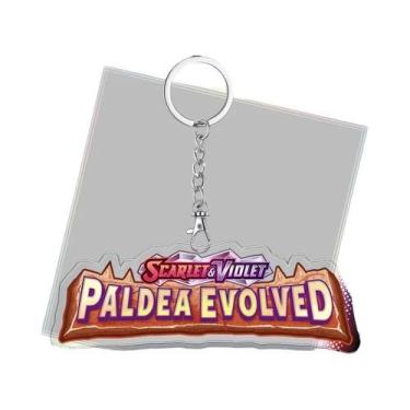 Imagem de Chaveiro Acrílico Com Logo Do Pokémon Scarlet E Violet, Pingente De Ca