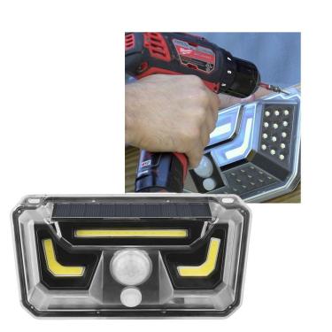 Imagem de Luminaria Solar Sensor Bionico Movimento Spot Externo Lampad