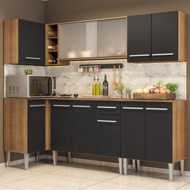 Imagem de Cozinha Completa de Canto Emilly Point Madesa