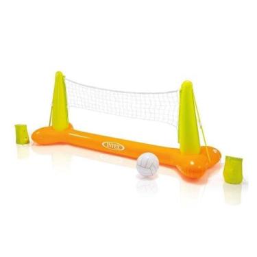 Imagem de Volei Inflável Praia Piscina Com Bola Rede - INTEX