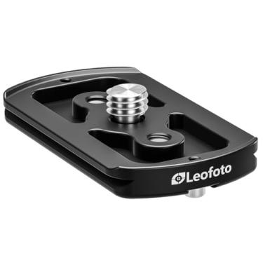 Imagem de Leofoto Placas de base QR da série P, base de cabeça de ligação rápida, parafusos anti-torção, compatível com Arca (P-LH55)