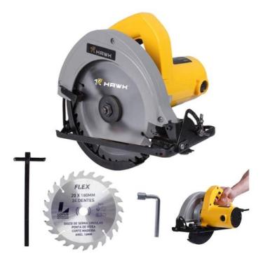 Imagem de Serra Circular 1100w Serra Para Madeira Hw5020 Hawk, 220V