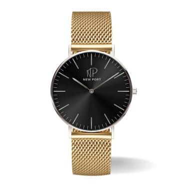 Imagem de Relógio Masculino Bonaparte Elegante Dourado 40mm New Port-Masculino