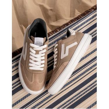 Imagem de Tênis Casual Pegada Masculino em Couro 111507