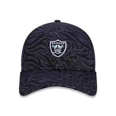 Imagem de BONÉ NEW ERA 920 OAKLAND RAIDERS EXTRA ANIMAL FRESH NFV21BON041 PRETO CHUMBO-Masculino
