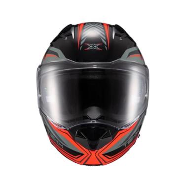 Imagem de Kit Capacete Texx Kratos Nomade Com Viseira Ajustável E Luva Old Shoot Preto Brilhante Tamanho Xxl