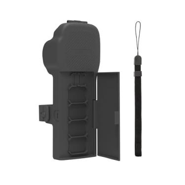 Imagem de Placa de Capa Protetor OP3-K019 com Suporte Flip-Top Compatível Protetora Osmo Pocket 3 Estojo Armazenamento do Corpo Superior