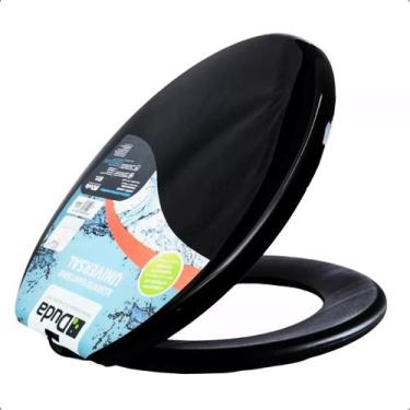 Imagem de Assento Almofadado Oval Duda Preto - 681091