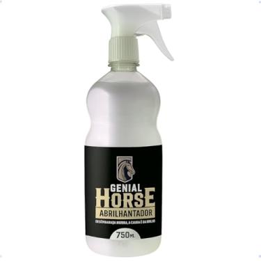 Imagem de Abrilhantador para Crina e Cauda de Cavalos, com Aloe Vera e Silicone, Spray Desembaraçante Sem Enxágue, 750ml