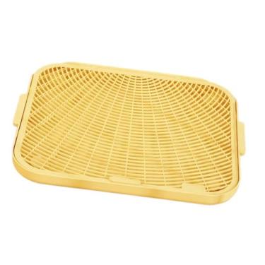 Imagem de Fxzqgnh Rampa para Caixa de Areia de Gato, Tapete Coletor, Lavável, Dupla Camada, Tapete de Contenção, Degrau para Caixa de Areia para Gatos Domésticos, Varan, Pequeno