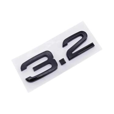 Imagem de Emblema Adesivo 3D ABS Para Porta-Malas De Carro Para Audi A3 A4 A5 A6