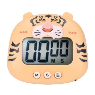 Imagem de RiToEasysports Temporizador de Cozinha Digital Com Design de Animal de Desenho Animado, Cronômetro de Contagem Regressiva para Crianças Aprendendo e Cozinhando Em Família, Modo Duplo Com Alertas de