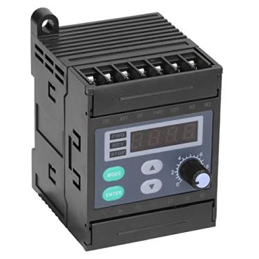 Imagem de KIMISS Controlador de Velocidade do Motor Com Display Digital para Motores Monofásicos de 220 V - Faixa Ajustável de 90-3000 R/min, Regulador Integrado e Recursos de Segurança