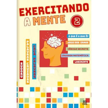 Imagem de Caderno de Atividades Animativa, Exercitando a Mente 2, 16 folhas, Pacote com 10