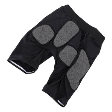 Imagem de SPYMINNPOO Shorts Acolchoados, Shorts Protetores de Snowboard Com Forro de Malha 3D para Ciclismo, Motocicleta, Skate, Esqui - 15% Mais Cobertura Tecido de Nylon Durável e EVA
