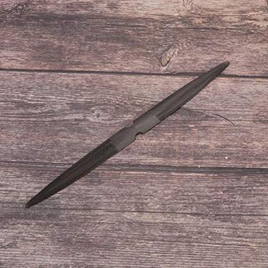 Imagem de Zerodis Arquivo Profissional de Joias de Metal Com Alça Ergonômica, Ferramenta de Alta Dureza para Polimento e Acabamento, Grau de Artesão (Lima de cera dupla)