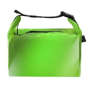 Imagem de STAYTOP Lancheira de fundo verde com fivela de alça, lancheira isolada para meninos e meninas, lancheira térmica para trabalho escolar