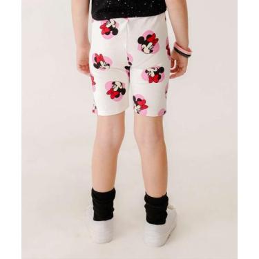 Imagem de Bermuda Infantil Ciclista Minnie Disney Tam 4 a 10 Off-65104, 6, Off w