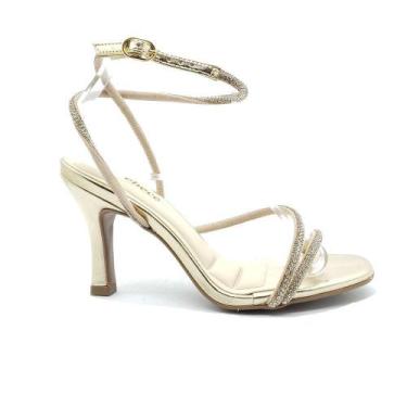 Imagem de Sandália Bebecê Feminina T7539-469, 36, Dourado