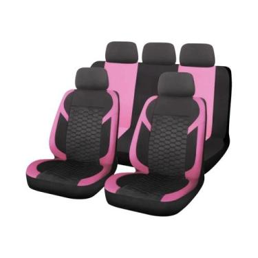 Imagem de Capas De Assento De Carro Em Malha De Poliéster Universal Com Bordado 