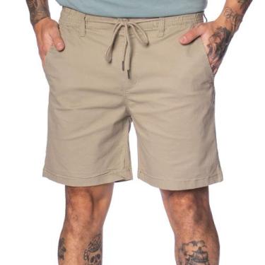 Imagem de Bermuda Masculina Broken Rules Sarja Reta Verde Claro, Verde claro, M