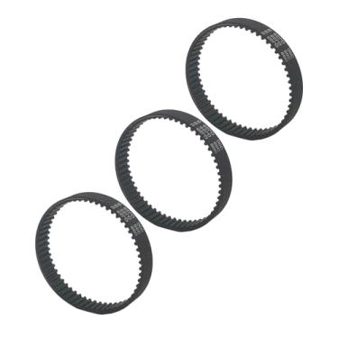 Imagem de 3 peças 3M-177 correia de transmissão de plaina de substituição compatível com Dewalt KW715 KW713 Black e Decker 7696 Tipo 6-7 BD713 Plaina substitui 324830-02
