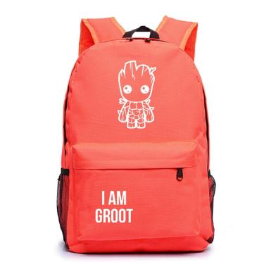 Imagem de Mochila I am Groot Anime School de poliéster para crianças