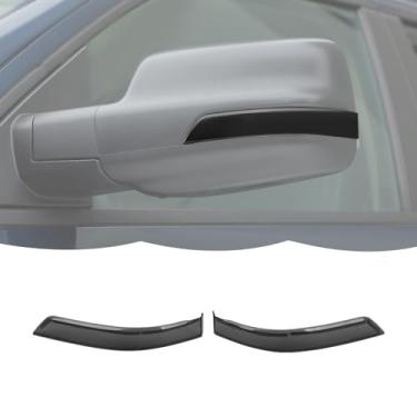 Imagem de RT-TCZ Espelho retrovisor preto fumê capa de luz de seta acabamento acessórios externos para Dodge Ram 2018-2025