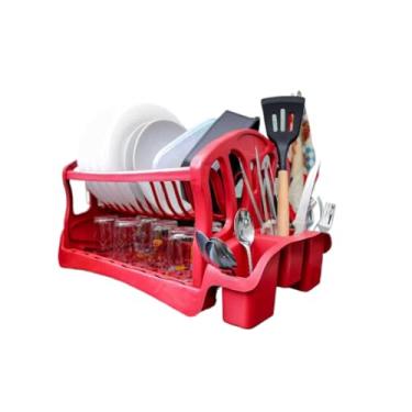 Imagem de Escorredor De Louça e organizador de pia (BEGE)