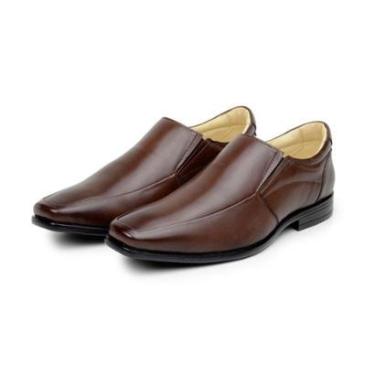 Imagem de Sapato Social Classic Italiano Couro Pelica.-Masculino