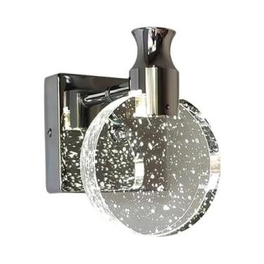 Imagem de Luminária De Parede LED Moderna De Cristal Para Quarto, Sala De Estar,