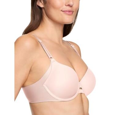 Imagem de warner's Sutiã feminino sem efeitos colaterais nas axilas confortável com aro levemente forrado 1356, Água de rosas, 36D