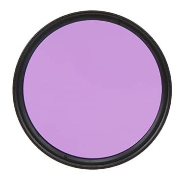 Imagem de Cryfokt Filtro de Lente Colorida Premium de 55 Mm para Câmera, Filtro de Vidro óptico à Prova de Arranhões para Fotografia de Alta Definição, Moldura de Alumínio Leve, Ideal para Fotografia de (FLD)