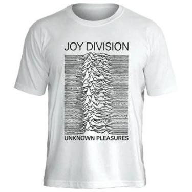 Imagem de Camiseta de Banda Stamp Joy Division em Algodão Manga Curta Gola Redonda Oficial-Unissex