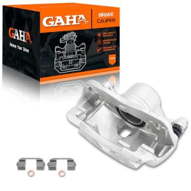 Imagem de GAHA 19B2663 Conjunto de pinça de freio a disco dianteiro esquerdo com suporte para Honda CR-V 2002-2004, Honda Element 2003-201