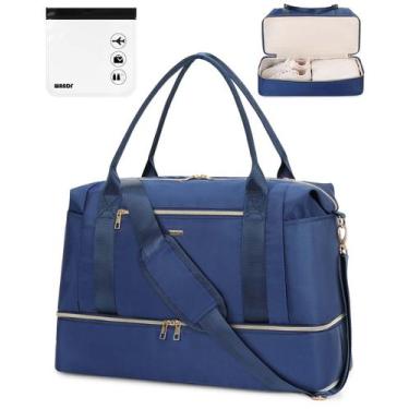 Imagem de Mala de viagem WANDF para Spirit Airlines 45x35x20cm com bolso molhado