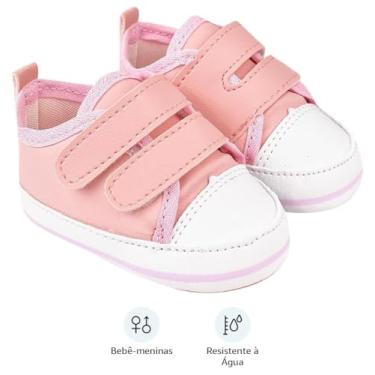 Imagem de Sapatinho Tênis Menina Duas Pontas Bebê Mânia (Rosa, BR, Bebê, Numérico, 13)