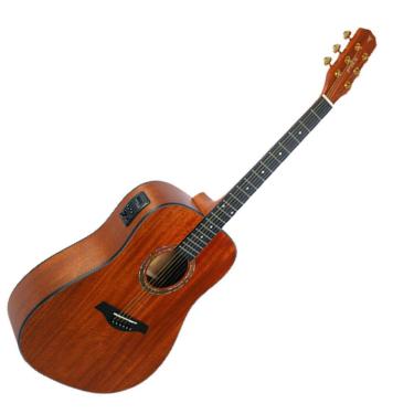 Imagem de Violão Aço Elétrico Folk Dreadnought Mahogany Sf400Ma Phx
