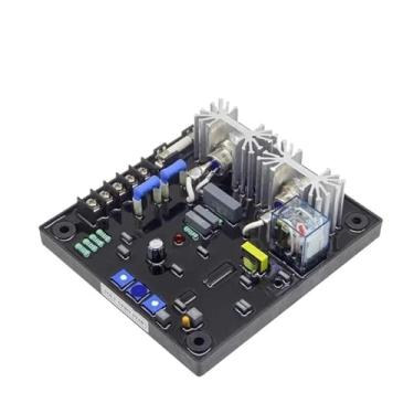 Imagem de BUDVSQC Regulador automático de tensão AVR-30A Gerador sem escova Regulador de tensão automático para peças de módulo de controle de estabilizador de gerador alternador POW50A
