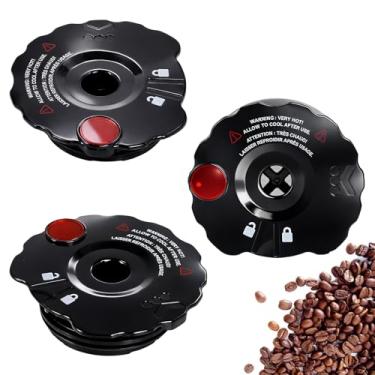 Imagem de Tampa de filtro de café reutilizável da Podoy para compatibilidade com a tampa de filtro de café pequena preta da Keurig K-Cup My 119367 2.0