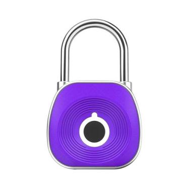 Imagem de Cadeado Inteligente Biométrico Com Impressão Digital, À Prova D'água, 