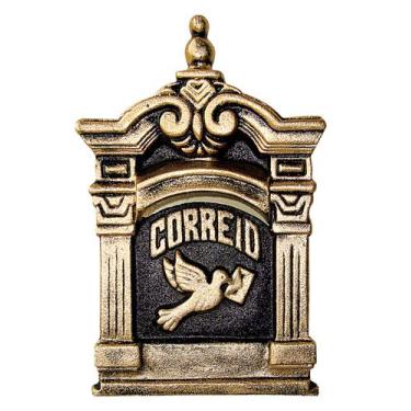 Imagem de Caixa De Correios/Correspondencia Para Embutir Muro Parede Aluminio Fu