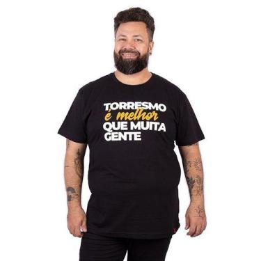Imagem de Camiseta Plus Size Torresmo É Melhor Preta. - Artrock, x3