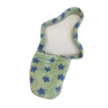 Imagem de Bolsa tipo balde, bolsa de ombro com detalhe floral com cordão, bolsa transversal feminina espaçosa, Verde, Medium