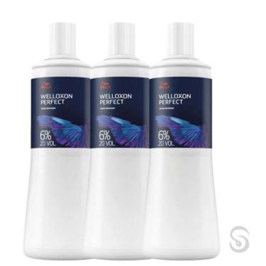 Imagem de 3x Wella Welloxon Perfect Oxidante 6% 20 Vol. 1 L (3 itens)