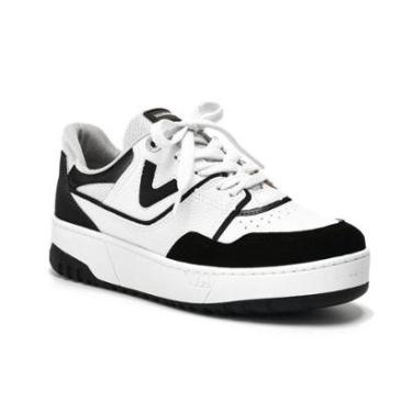 Imagem de Tênis Via Marte Plataforma Sneakers Flatform Jogging 042-031 Bege-Feminino
