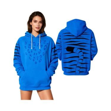 Imagem de Moletom Oversized Feminino Com Estampa 3D, Estilo Coreano, Tendência M