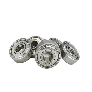 Imagem de XMGKMN 10 peças 420/440C rolamentos de esferas de aço inoxidável de borracha selada metal blindado radial S604 S605 S606 S607 S608 ZZ ou RS (Cor: 304C ZZ, Tamanho: S608 8X22X7_10PCS)
